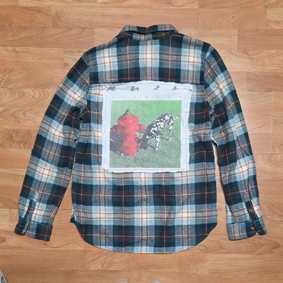 American Eagle Outfitters Other - Rush Upcycled Plaid Shirt